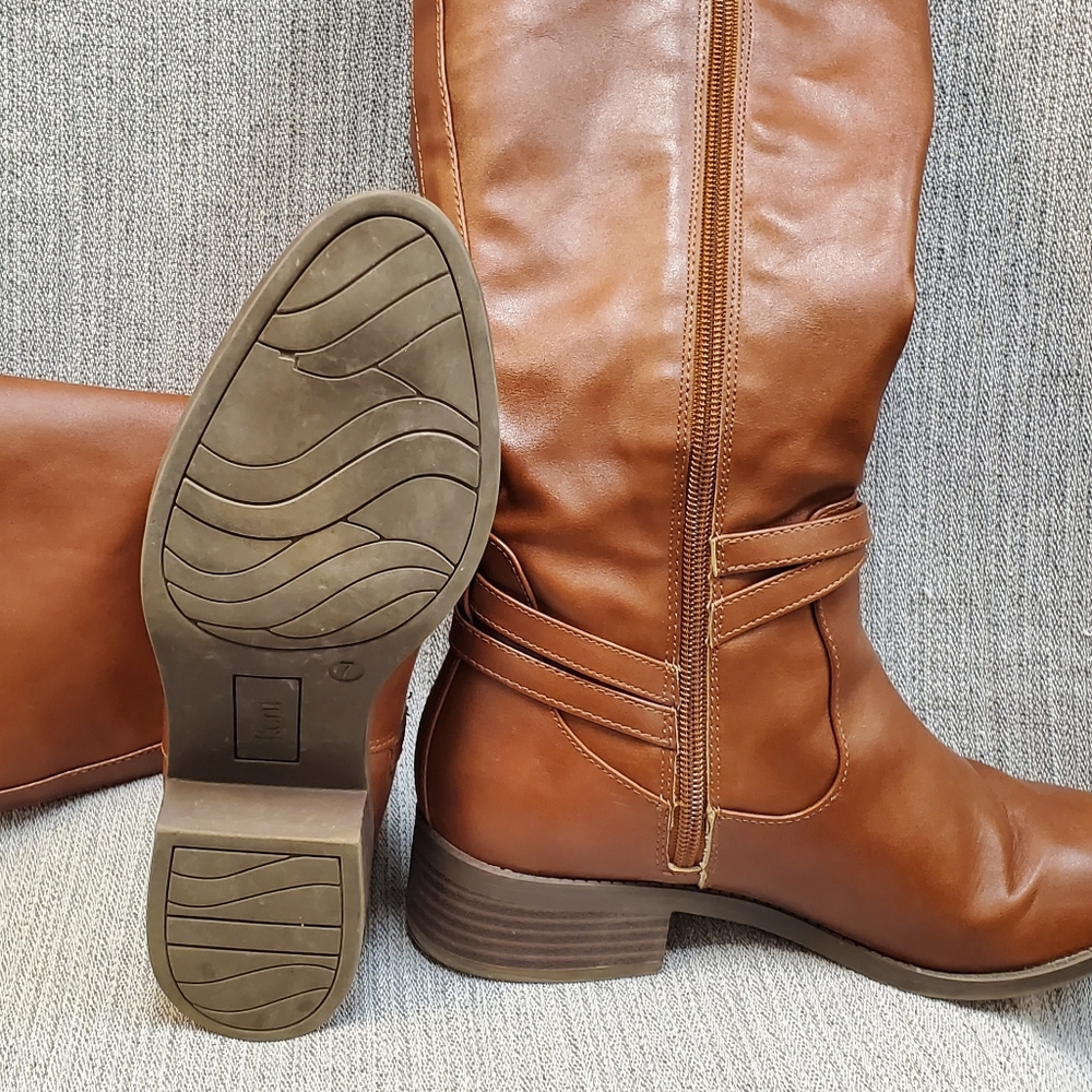 Beautiful Foni Knee High Riding Boots View 2